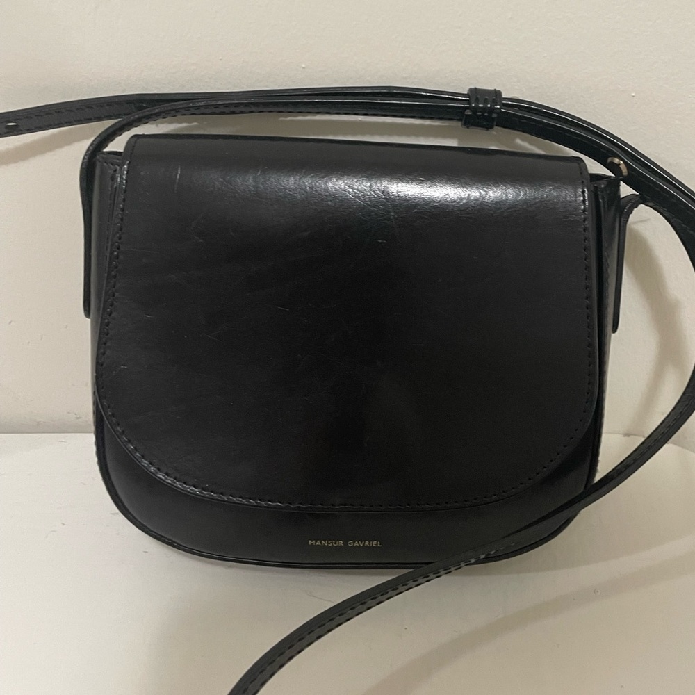 Mansur Gavriel Leather Cross bag